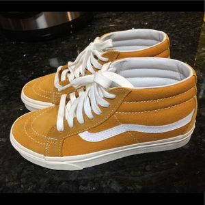 vans sk8 mid sunflower